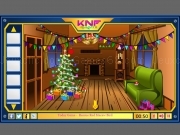 Game Knf Winter Wooden House Escape
