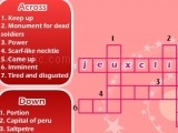 Game Crossword Game Play 25