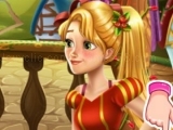 Game Rapunzel mommy christmas tree