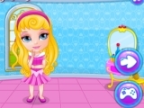 Game Baby Barbie palace pets PJ party