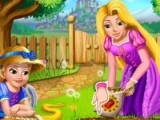 Game Rapunzel mommy gardening