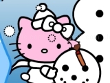 Game Hello Kitty Christmas Coloring