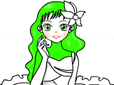 Game Coloriage fille 10