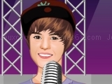 Game Justin Bieber in concert dress up game