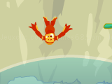 Game Monkey cliff diving